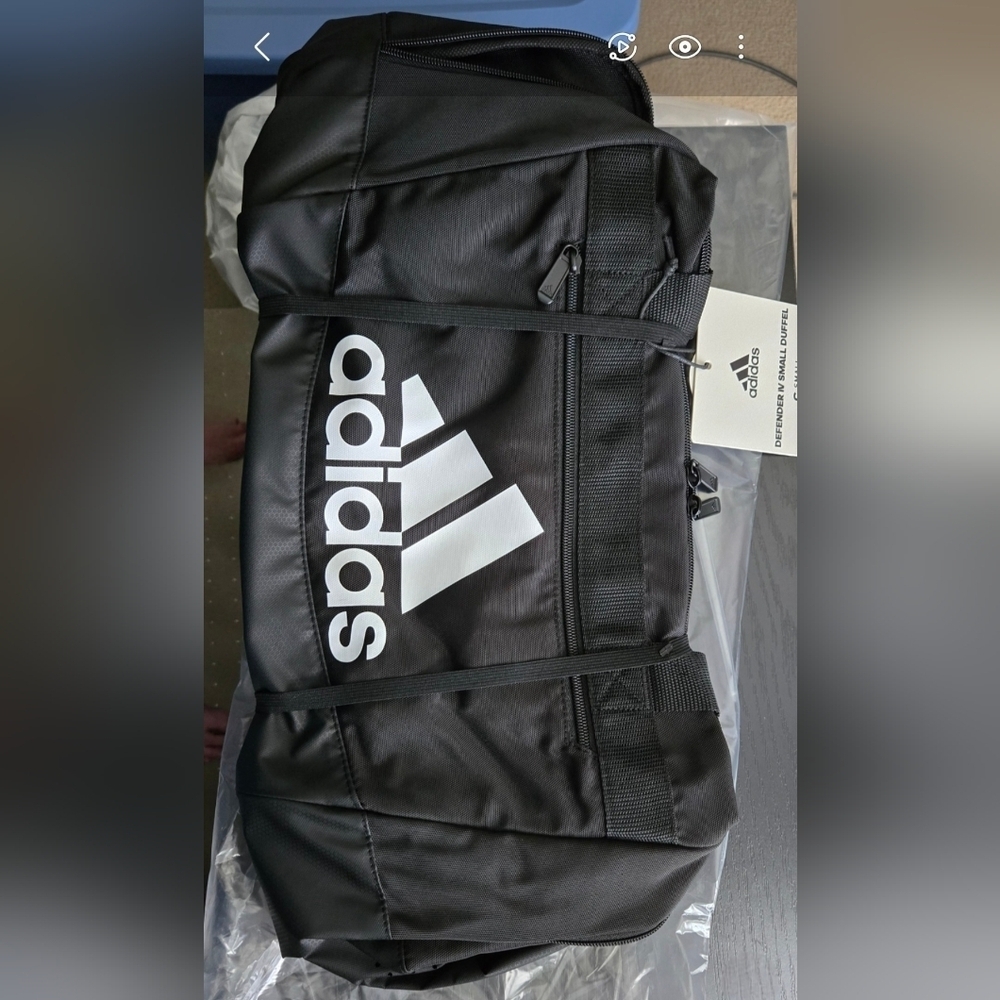 ADIDAS DEFENDER IV SMALL DUFFEL BAG #1052-1062 - Picture 2 of 10